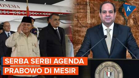 Agenda Prabowo di Mesir, Bertemu Fattah el-Sisi dan Hadiri KTT D-8