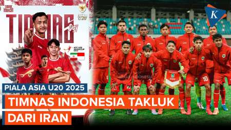 Hasil Timnas U20 Indonesia Vs Iran, Garuda Nusantara Tumbang 0-3