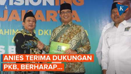Anies Baswedan Terima Dukungan PKB Maju di Pilkada DKI Jakarta 2024