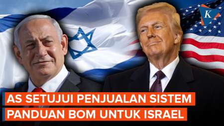 AS Setujui Penjualan Sistem Panduan Bom Rp 8,2 Triliun untuk Israel