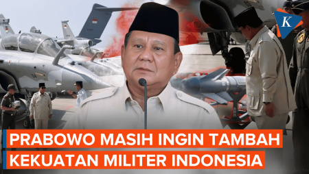 Prabowo Masih Ingin Tambah Kekuatan Usai Beri Jet Tempur Hingga Rudal Ke TNI