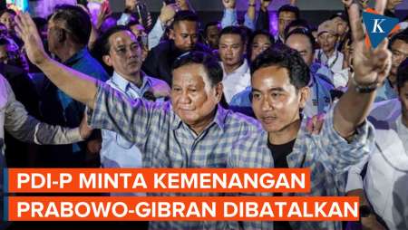 PDI-P Gugat KPU ke PTUN, Minta Kemenangan Prabowo-Gibran Dibatalkan