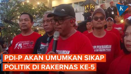 PDI-P Akan Umumkan Sikap Politik ke Depan di Rakernas