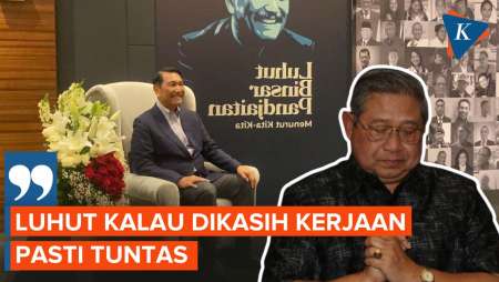 Puji Luhut, SBY: Kalau Dikasih Kerjaan Tuntas