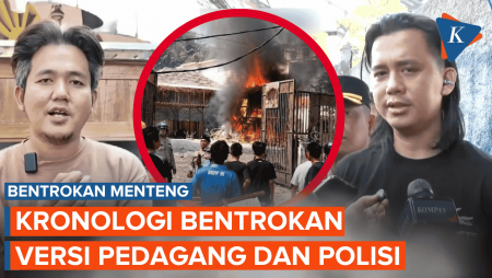 Kronologi Bentrokan Menteng Muncul Dua Versi, Ini Kata Pedagang dan Polisi!