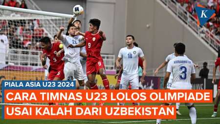 Kalah dari Uzbekistan, Bagaimana Cara Timnas U23 Indonesia Lolos Olimpiade Paris?