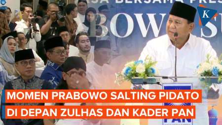 Ketika Prabowo Grogi Pidato di Depan Orang-orang Alim...