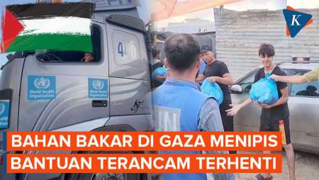 Suplai BBM Menipis, Bantuan ke Gaza Terancam Terhenti