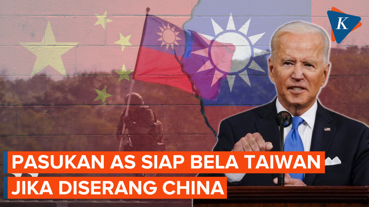 Biden Tegaskan Pasukan AS akan Bela Taiwan