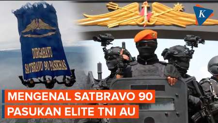 Serba Hitam! Pasukan Elit TNI AU, Sat Bravo 90 Kopasgat