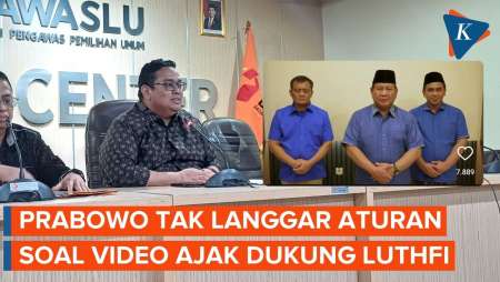 Bawaslu Putuskan Prabowo Tak Langgar Aturan soal Video Ajak Dukung Luthfi-Taj Yasin