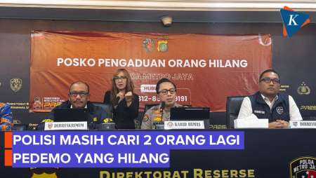 Polisi Masih Cari Reno dan Farhan Hamid yang Hilang Saat Demo