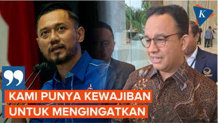 AHY Desak Anies Umumkan Cawapres, Ingatkan Pemilu Sebentar Lagi