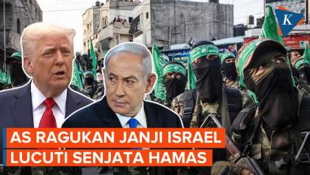 AS Ragukan Janji Israel Lucuti Senjata Hamas Di Gaza