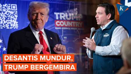 Trump Makin Semangat Kalahkan Biden Usai DeSantis Mundur dari Kandidat Capres AS