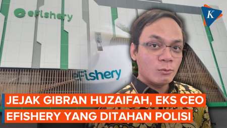 Rekam Jejak Gibran Huzaifah, Eks CEO eFishery yang Ditahan Polisi karena Penggelapan Dana