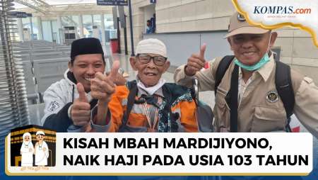 Kisah Mbah Mardijiyono, Lansia 103 Tahun Yang Berangkat Haji