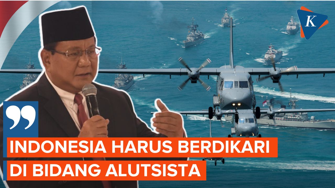 Tegas! Prabowo Minta Indonesia Harus Berdikari di Bidang Alutsista