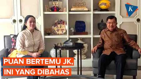 Puan Maharani Kunjungi Rumah JK, Ada Apa?