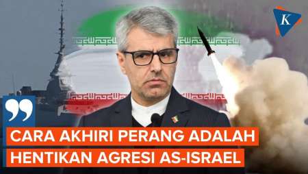 Iran: Satu-Satunya Cara Akhiri Perang Adalah Menghentikan Agresi AS-Israel