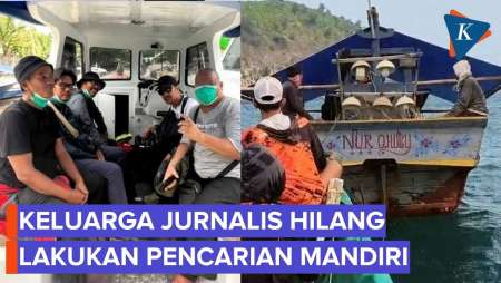 Usai Operasi SAR Ditutup, Keluarga Jurnalis Lanjutkan Pencarian Mandiri