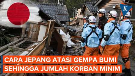 Begini Cara Jepang Atasi Gempa Bumi Sehingga Jumlah Korban Minim