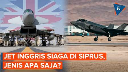 Inggris Kerahkan Jet Tempur Demi Siaga Perang AS-Iran, Jenis Apa Saja?