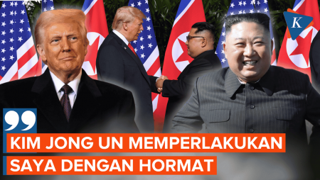 AS Lempar Sinyal Mesra ke Korut, Trump: Kim Perlakukan Saya dengan Hormat