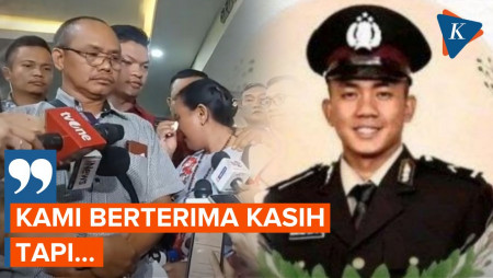 Rasa Terima Kasih Keluarga Bripda Iganitius Sang Penembak Dipecat