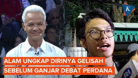 Alam Sempat Gelisah Saat Gajar Akan Melakukan Debat Perdana Pilpres 2024