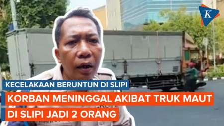 Korban Tewas akibat Kecelakaan Beruntun di Slipi Jadi 2 Orang, 1 Korban Awalnya Kritis