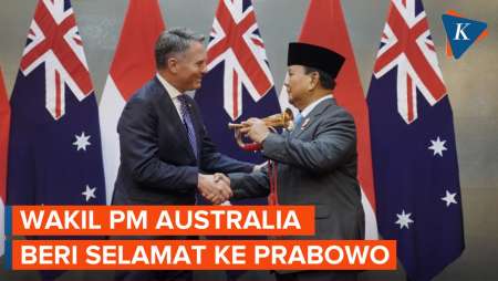 Temui Prabowo, Wakil PM Australia: Selamat atas Terpilihnya Jadi Presiden Indonesia Berikutnya