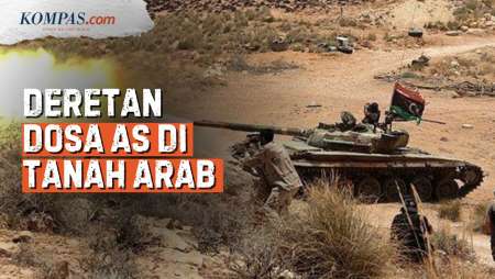 Jejak “Dosa” AS Intervensi Negara Arab Di Asia-Afrika, Picu Kerugian Dan Perang Saudara