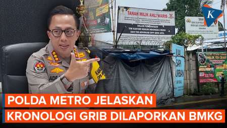 Penjelasan Polda Metro soal GRIB Dilaporkan BMKG Tangsel