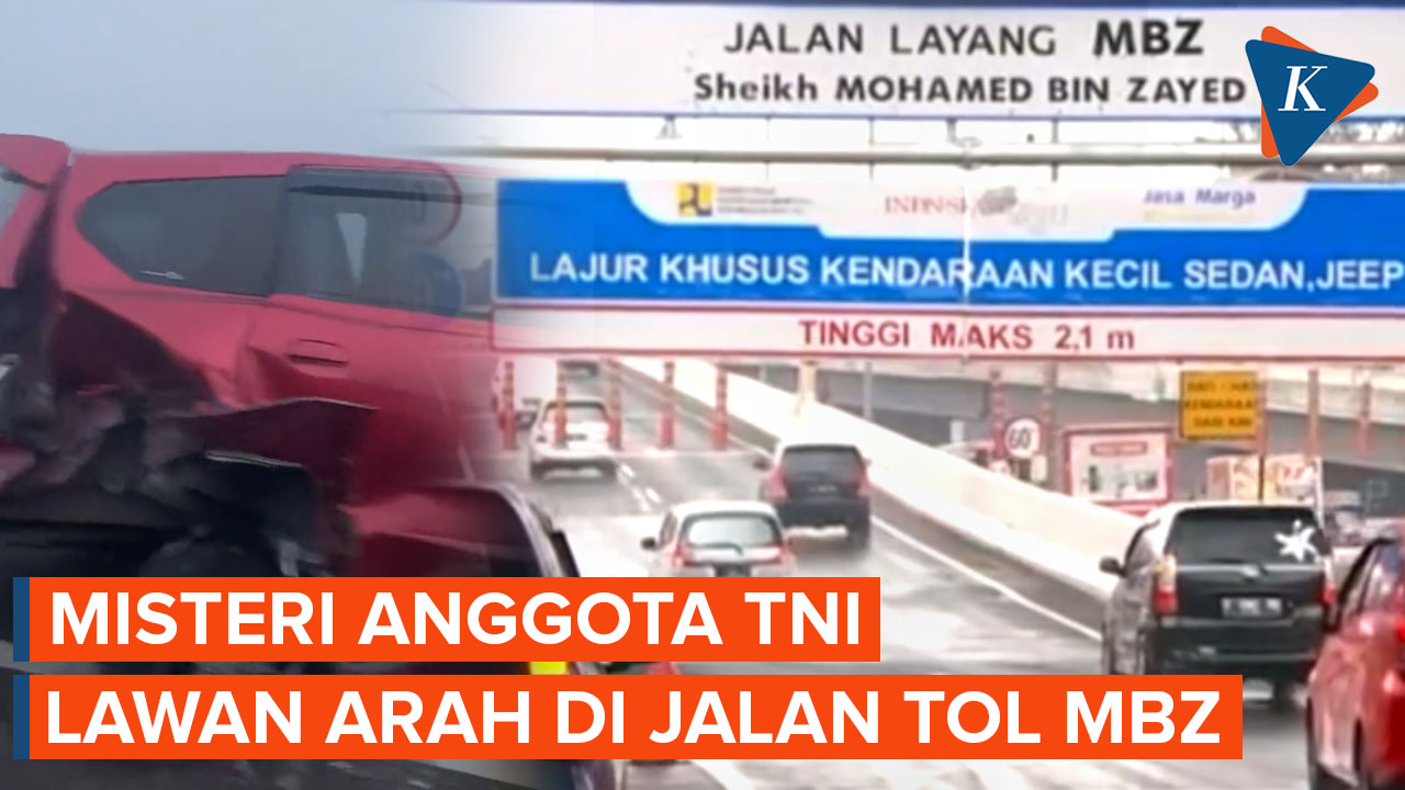 Misteri Alasan Anggota TNI Putar Balik Di Tol MBZ Yang Sebabkan ...