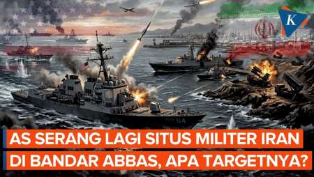 Kronologi Serangan Terbaru AS Ke Situs Militer Iran Di Bandar Abbas, Apa Targetnya?