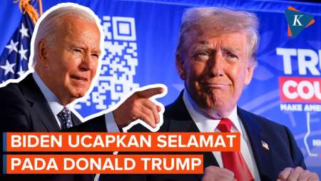 Biden Ucapkan Selamat kepada Trump, Ajak Bertemu di Gedung Putih