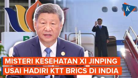 Misteri Kondisi Kesehatan Xi Jinping Usai Hadiri KTT BRICS Di India, Benarkah Memburuk?