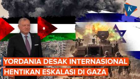 Raja Yordania Serukan Aksi Internasional untuk Hentikan Eskalasi di Gaza