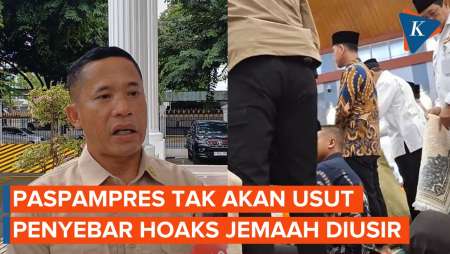 Paspampres Takkan Proses Hukum Pembuat Hoaks Jemaah Diusir Saat Gibran Shalat Jumat