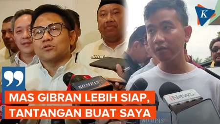 Jelang Debat Cawapres, Cak Imin: Gibran Tantangan Buat Saya