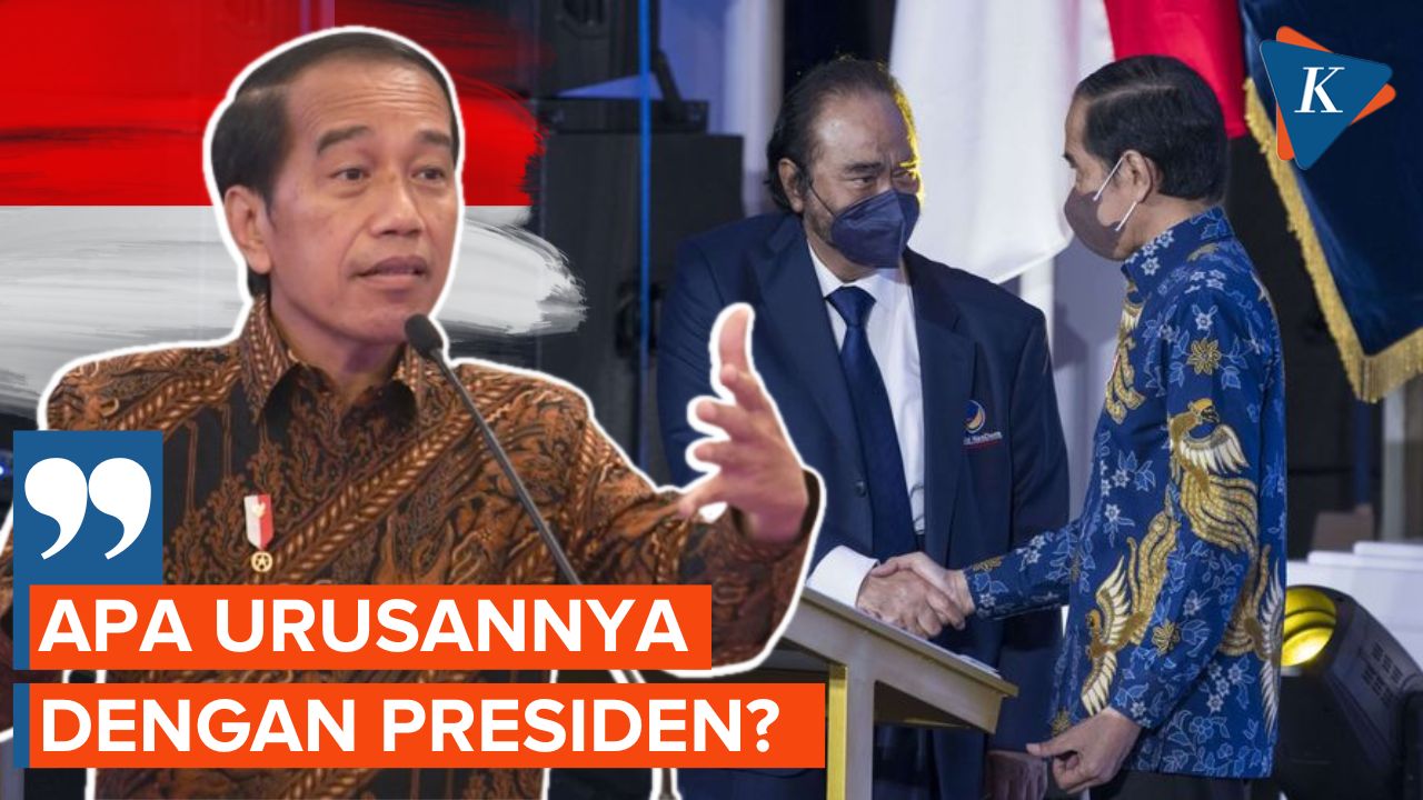 Jokowi Buka Suara Usai Disebut Komplain ke Surya Paloh Soal Deklarasi Anies
