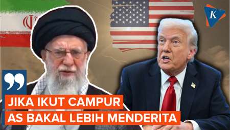 Khamenei dan Trump Saling Balas Ancaman di Tengah Konflik Iran-Israel