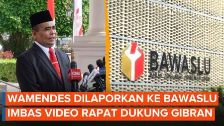 Wamendes Paiman Dilaporkan ke Bawaslu Buntut Video Rapat Dukung Gibran