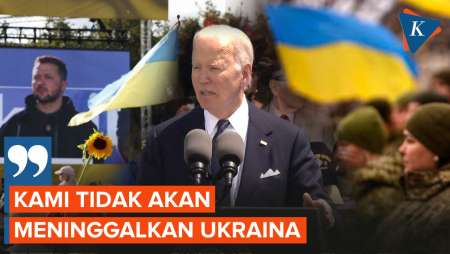 Biden Tegaskan Tidak Akan Tinggalkan Ukraina