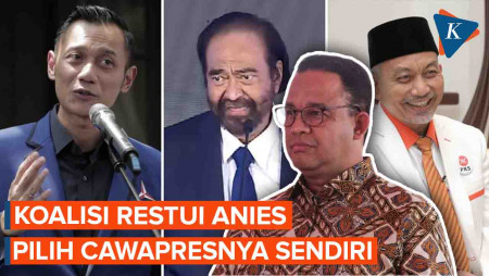 Tiga Ketum Parpol Koalisi Perubahan Serahkan Nama Cawapres Sepenuhnya ke Anies