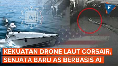 Keunggulan Drone Laut Corsair, Senjata Baru AS Untuk Gempur Aset Maritim Iran