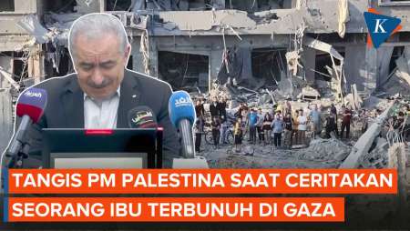 Saat PM Palestina Menangis di Rapat Kabinet, Ingat Seorang Ibu Terbunuh di Gaza