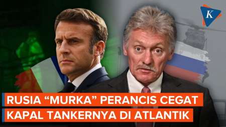 Rusia “Murka” Perancis Cegat Kapal Tankernya di Atlantik