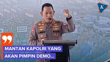 Janji Kapolri Ketika Pensiun: Ancam Pimpin Demo Jika Desk Ketenagakerjaan Dihapus